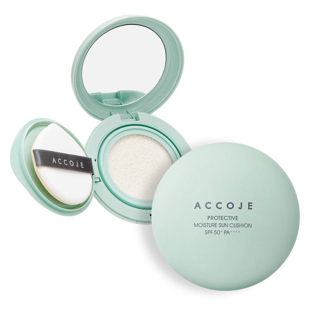 Accoje Protective Moisture Sun Cushion SPF50 PA++++ 17gr - Image 5