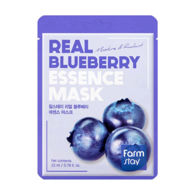 Farmstay Real Blueberry Essence Mask