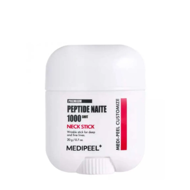 Η συσκευασία Medipeel Premium Peptide Naite 1000 Shot Neck Stick 20g, μόνη της.
