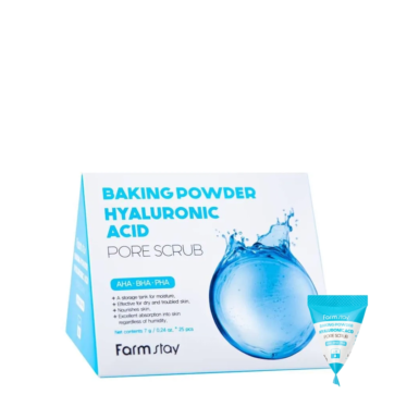 Farmstay Baking Powder Hyaluronic Acid Pore Scrub