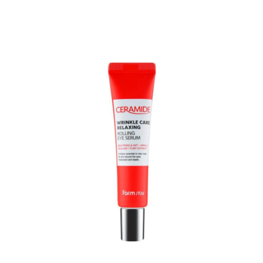 Farmstay Ceramide Wrinkle Care Relaxing Rolling Eye Serum 25ml