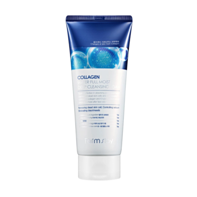 Farmstay Collagen Water Full Moist Deep Cleansing Foam 180ml