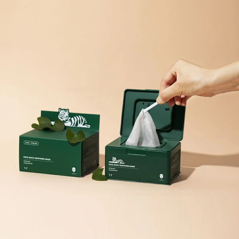 VT Cosmetics Cica Daily Soothing Mask 30pcs - Image 3