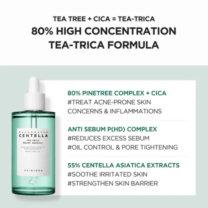 Skin1004 Madagascar Centella Tea-Trica Relief Ampoule 30ml - Image 11