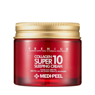 Το βάζο Medipeel Collagen Super 10 Sleeping Cream , μόνο του.