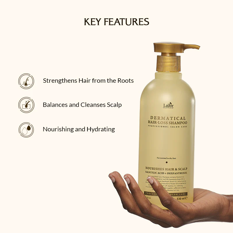 Lador Dermatical Hair-Loss Shampoo For Normal To Dry Hair 200ml - Image 5