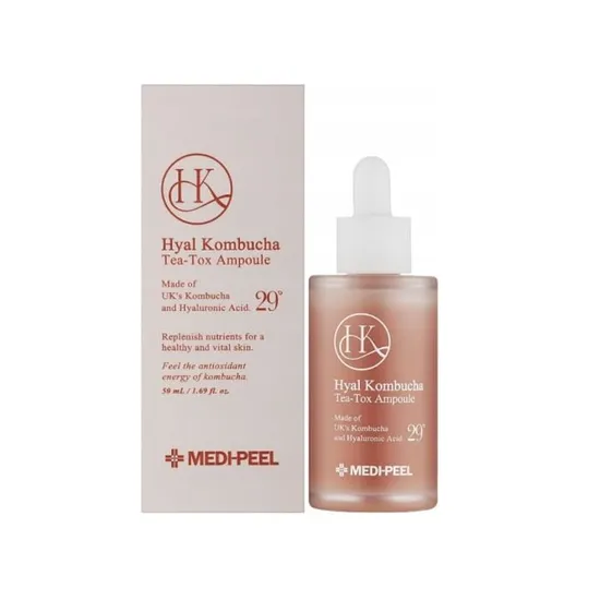 Medipeel Hyal Kombucha Tea-Tox Ampoule 50ml - Image 8