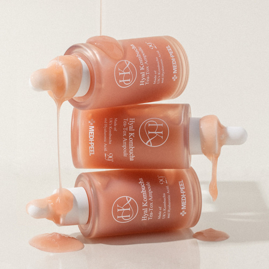 Medipeel Hyal Kombucha Tea-Tox Ampoule 50ml - Image 6