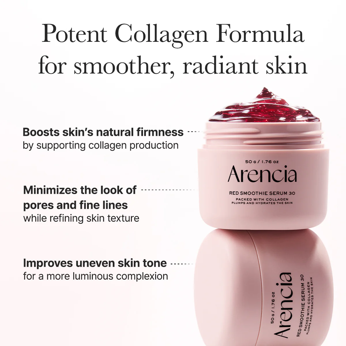 Arencia Fresh Red Smoothie Serum 30 50g - Image 7