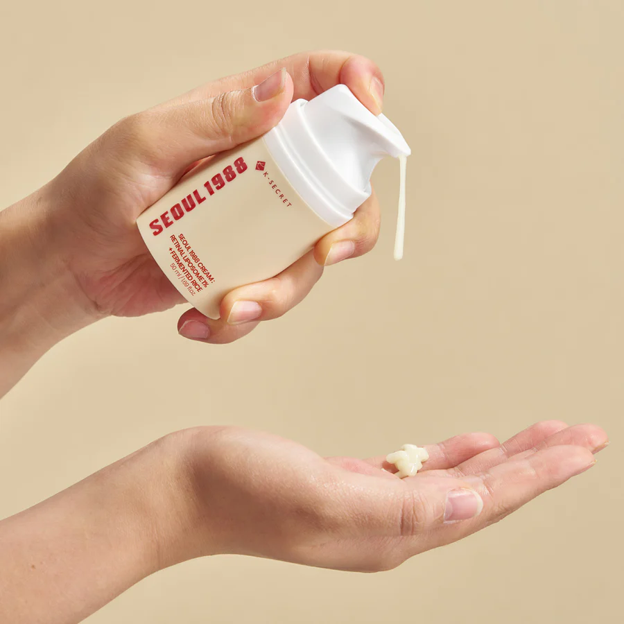 K-Secret Seoul 1988 Cream Retinal Liposome 1% + Fermented Rice 50ml - Image 2