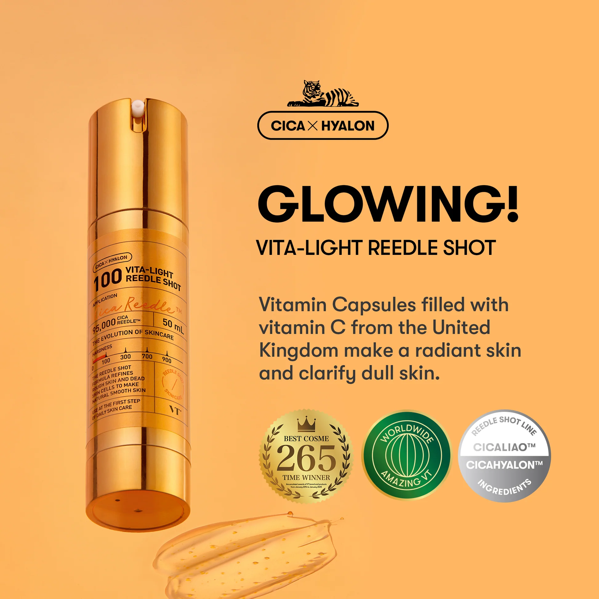 VT Cosmetics Vita-Light Reedle Shot 100 50ml - Image 6