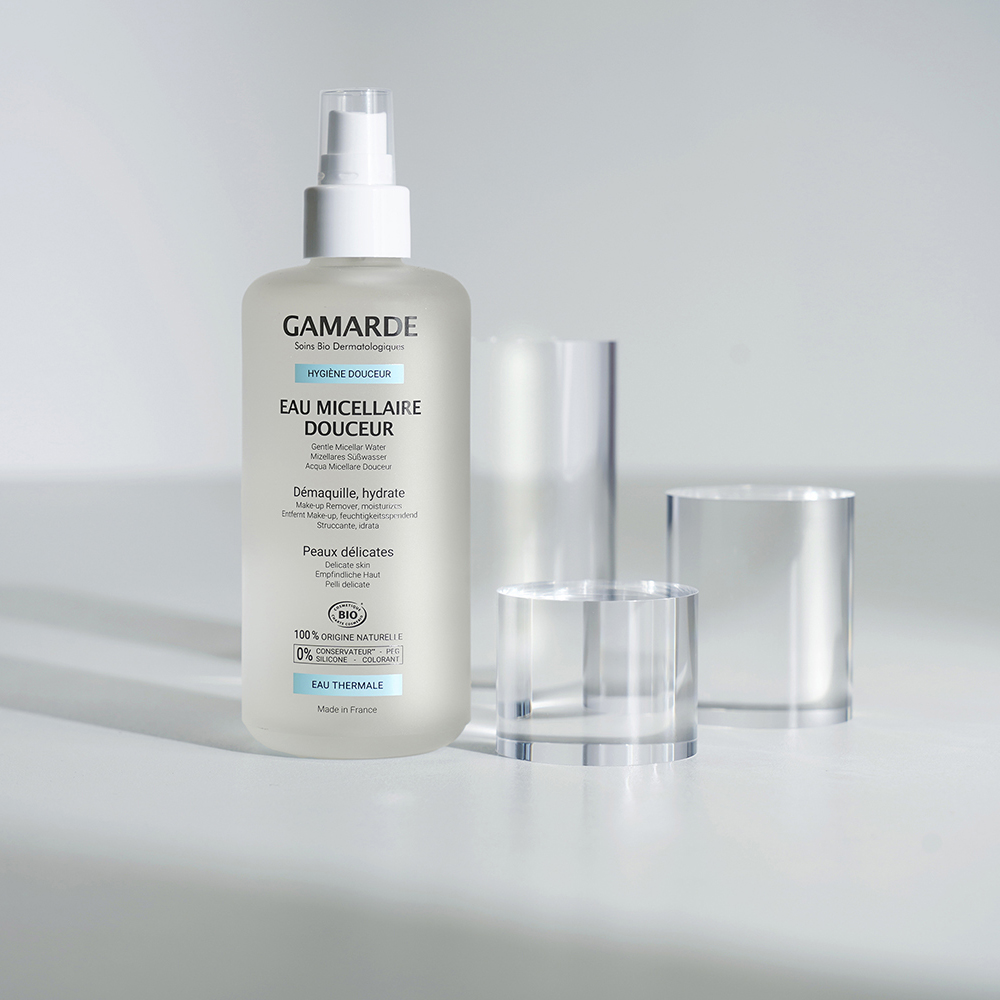 Gamarde Gentle Micellare Water - Απαλό Νερό Ντεμακιγιάζ Micellaire για Ευαίσθητες Επιδερμίδες BIO 200ml - Image 2