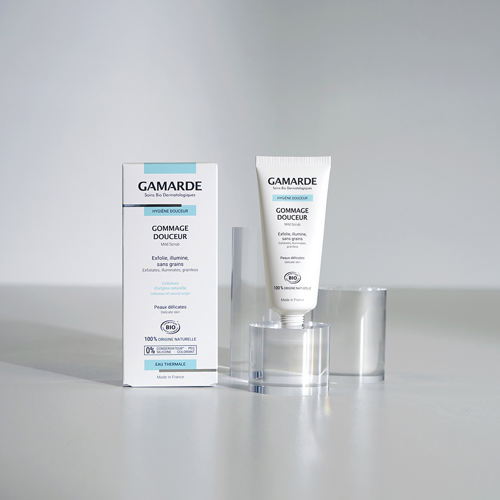 Gamarde Mild Scrub - Ήπια Κρέμα Απολέπισης Προσώπου χωρίς Κόκκους BIO 40ml - Image 2