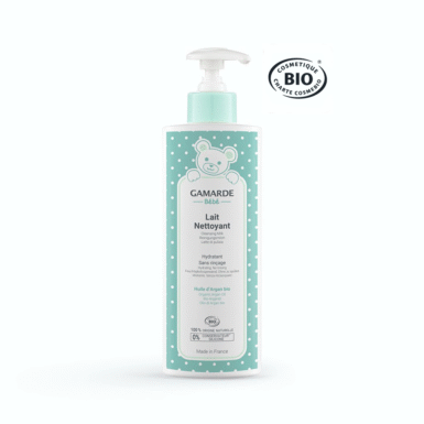 Gamarde Baby Cleansing Milk - Ήπιο Ενυδατικό Γαλάκτωμα Καθαρισμού για Μωρά BIO 400ml