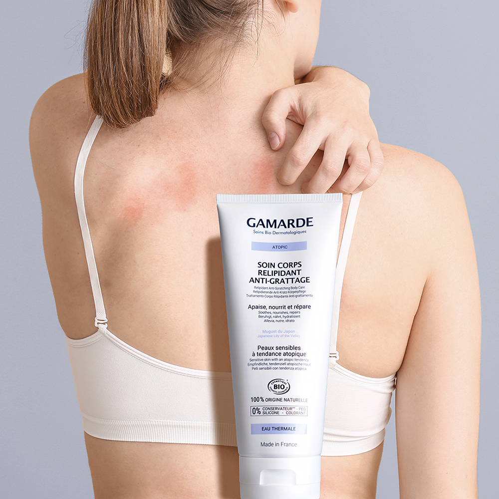 Gamarde Anti-Scratching Body Care - Επανορθωτική Κρέμα Σώματος Κατά του Κνησμού 200ml - Image 3