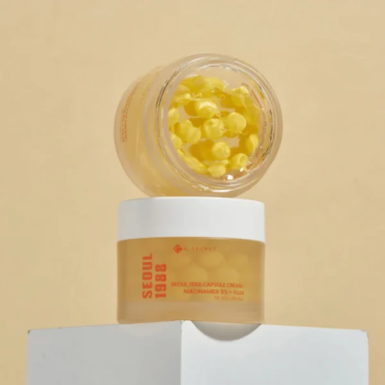 K-Secret Capsule Cream: Niacinamide 5% + Yuja 50ml