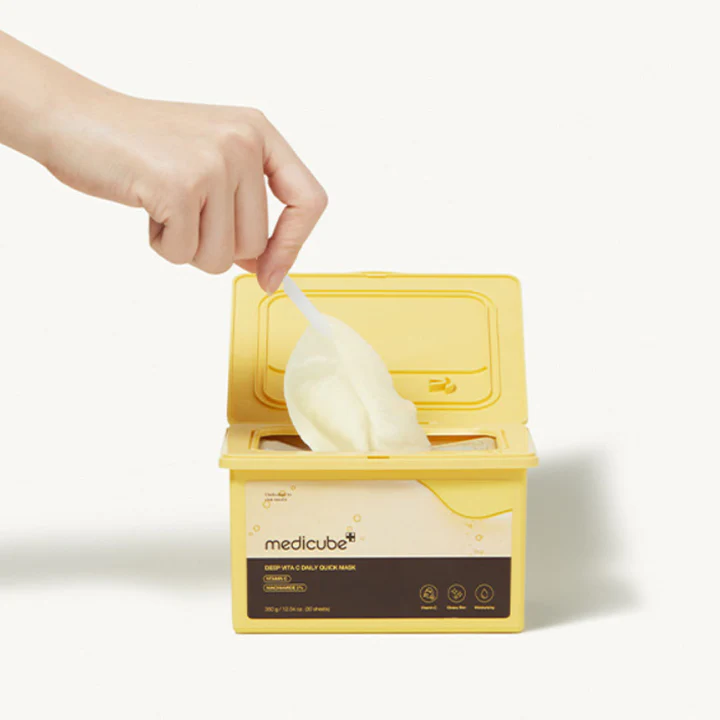 Medicube Deep Vita C Daily Quick Mask 30pcs - Image 4