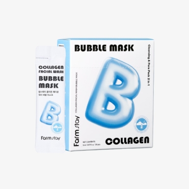 Farmstay Collagen Facial Wash Bubble Mask