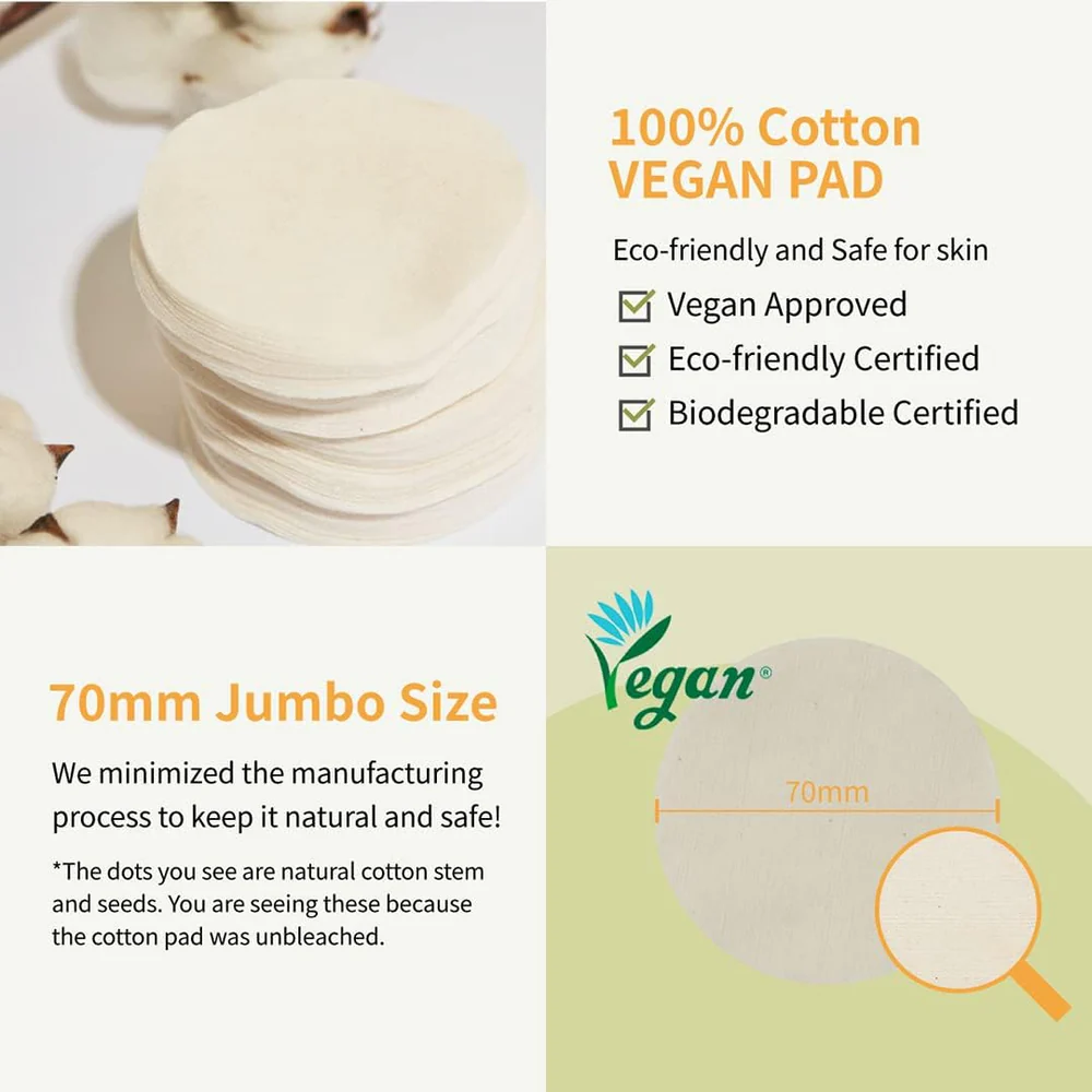 Numbuzin No.3 Radiance Glowing Jumbo Essence Pad 70pcs / 150ml - Image 5