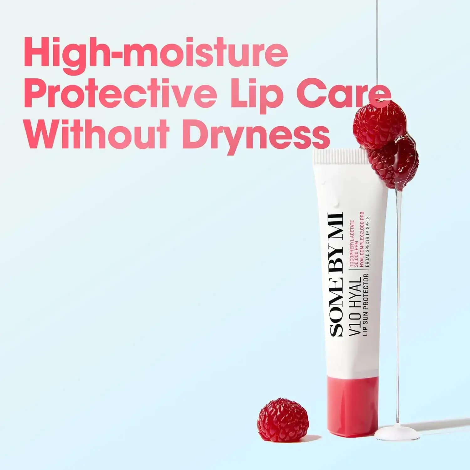 Some by mi V10 Hyal Lip Sunprotection SPF15 Berry 7ml - Image 7