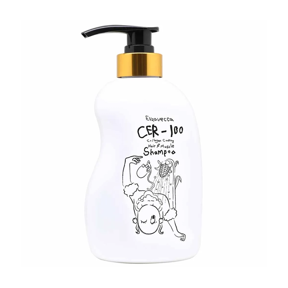 Το μπουκάλι, Elizavecca CER-100 Collagen Coating Hair Muscle Shampoo 500ml, μόνο του.
