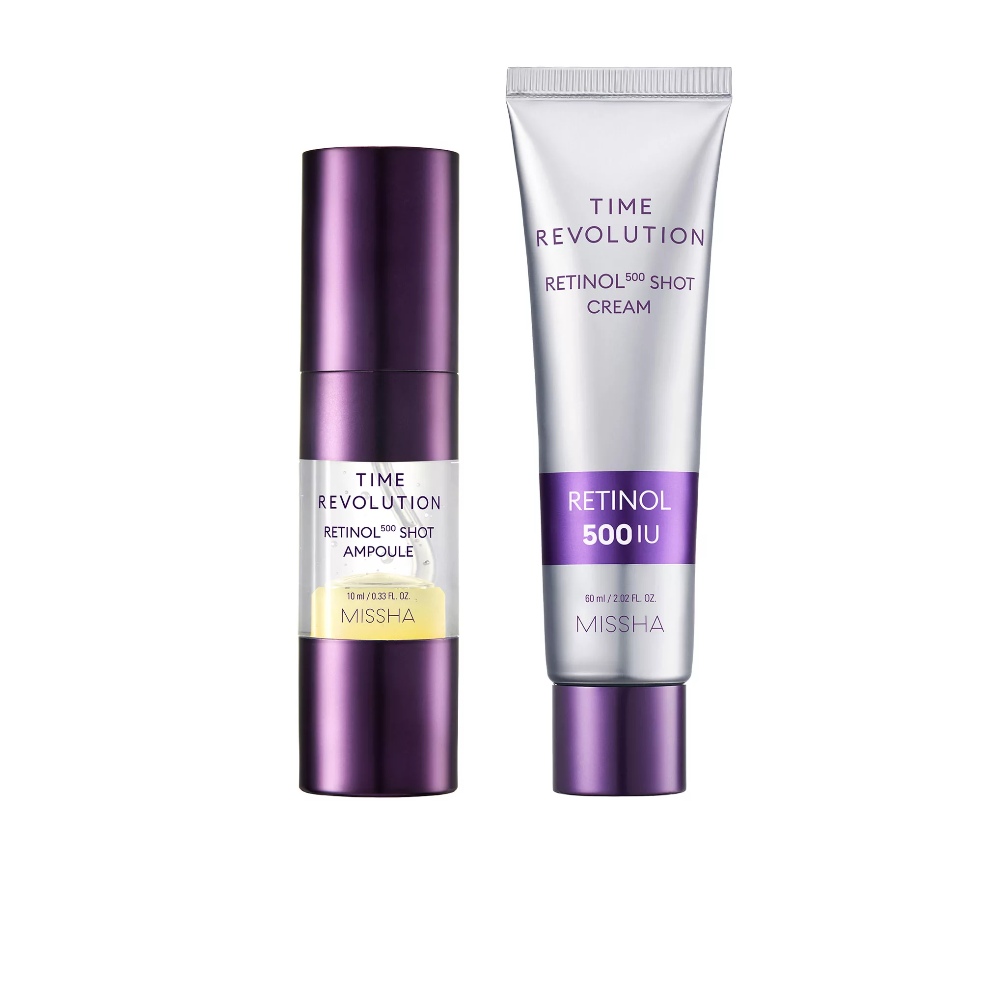 Missha Time Revolution Retinol 500 Shot Cream 60ml - Image 8