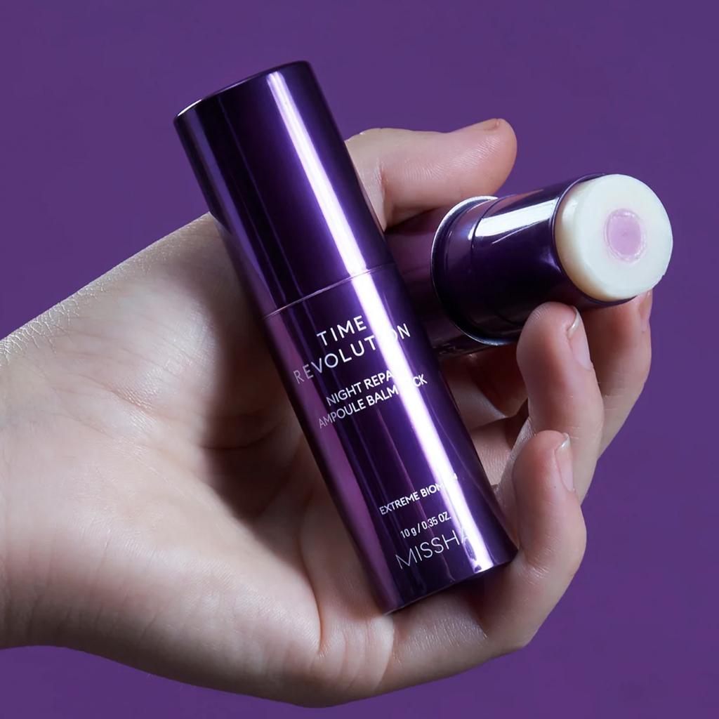 Missha Time Revolution Night Repair Ampoule Balm Stick 10gr - Image 4