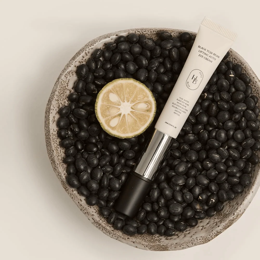 HEVEBLUE Black Yuja Bean Auto Lifting Eye Cream 15ml - Image 5