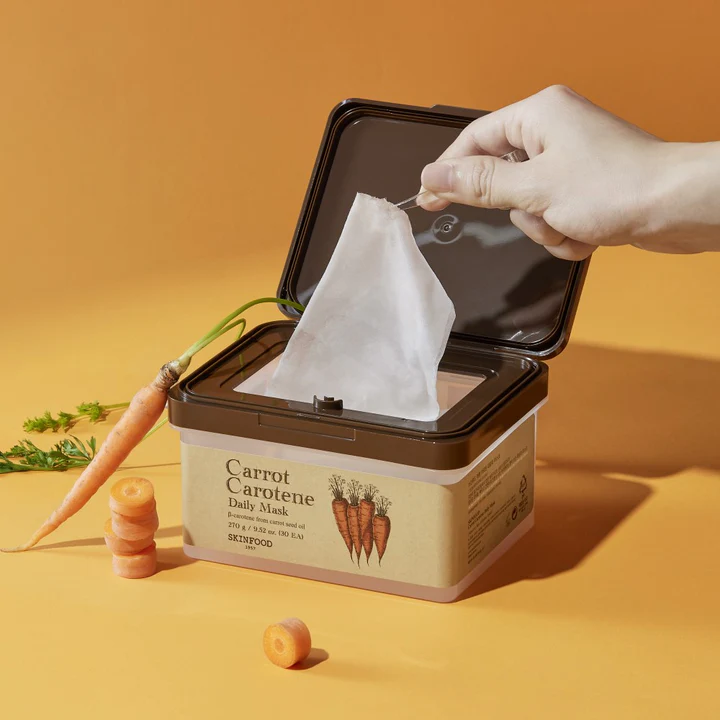 Skinfood Carrot Carotene Daily Mask 30pc - Image 2