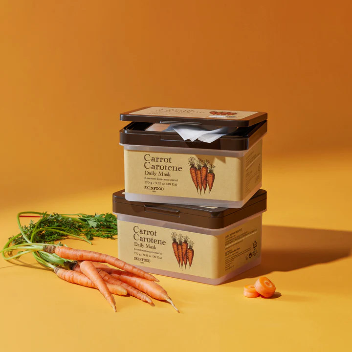 Skinfood Carrot Carotene Daily Mask 30pc - Image 3