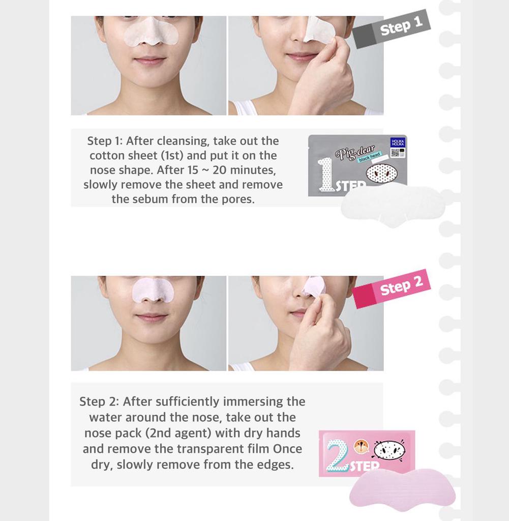 Holika Holika Pig Nose Clear Black Head 3 Step Kit - Image 5