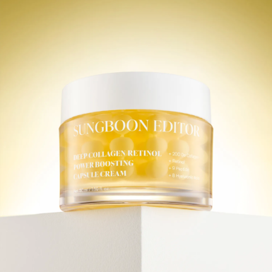 Sungboon Editor Deep Collagen Retinol Power Boosting Capsule Cream