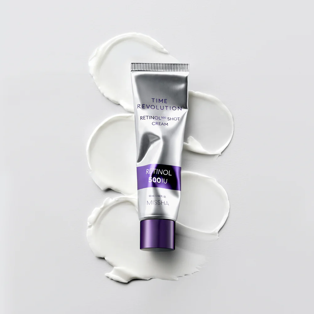 Missha Time Revolution Retinol 500 Shot Cream 60ml - Image 3