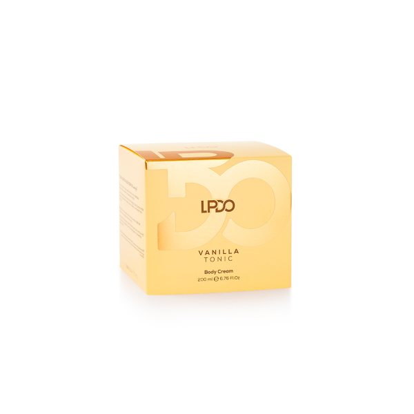 LPDO Vanilla Tonic Body Cream 200ml - Image 4