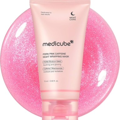 MEDICUBE PDRN Pink Caffeine Night Wrapping Mask 75ml